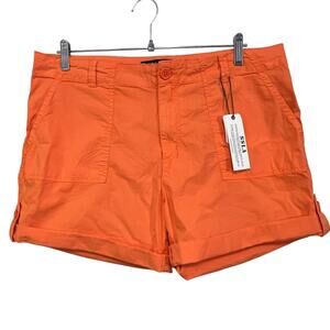 Sanctuary Orange Shorts Women Size 31 NWT